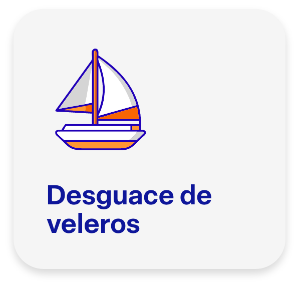 Icono de desguace de veleros en Cataluña