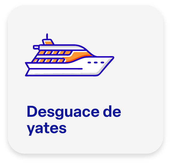 Icono de desguace de yates en Cataluña