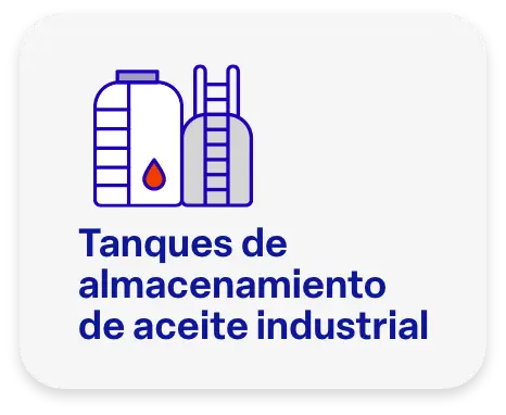 Tanque de almacenamiento de aceite industrial resistente