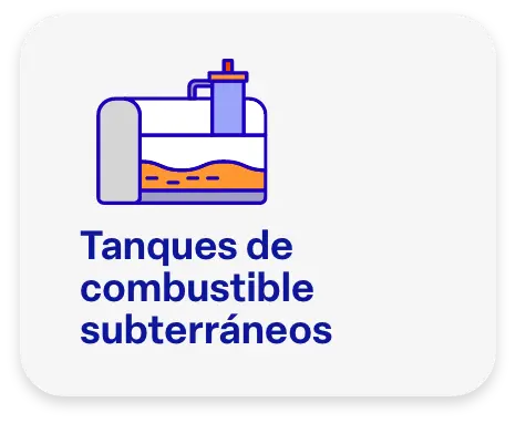 Tanque de combustible subterráneo para instalaciones industriales