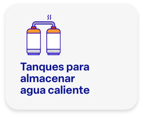 Tanque para almacenar agua caliente de manera eficiente